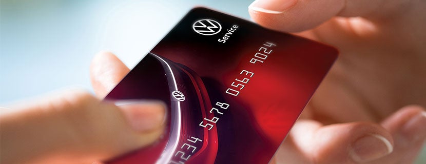 Volkswagen Service Credit Card - Get a $25 Visa® Prepaid Card or Prepaid Mastercard® Virtual Account by mail-in or online rebate when you use the Volkswagen Service Credit Card to make a qualifying purchase of $250 or more. See disclaimer for details.