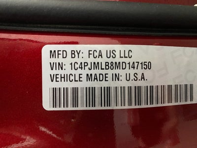 2021 Jeep Cherokee Altitude 4x4