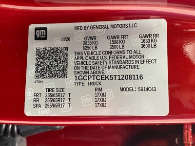 2026 Chevrolet Colorado 4WD Crew Cab LT