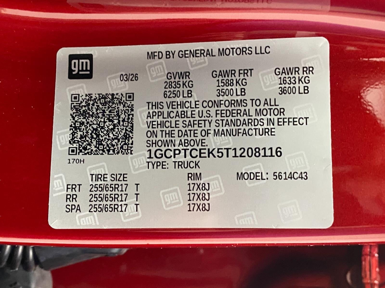 2026 Chevrolet Colorado 4WD Crew Cab LT