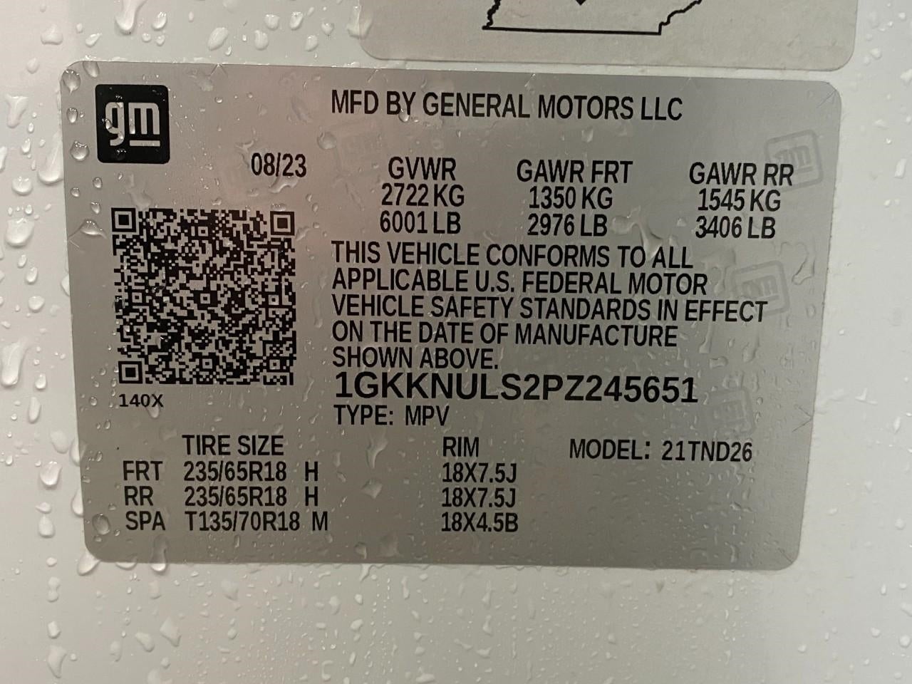 2023 GMC Acadia AWD 4dr SLT