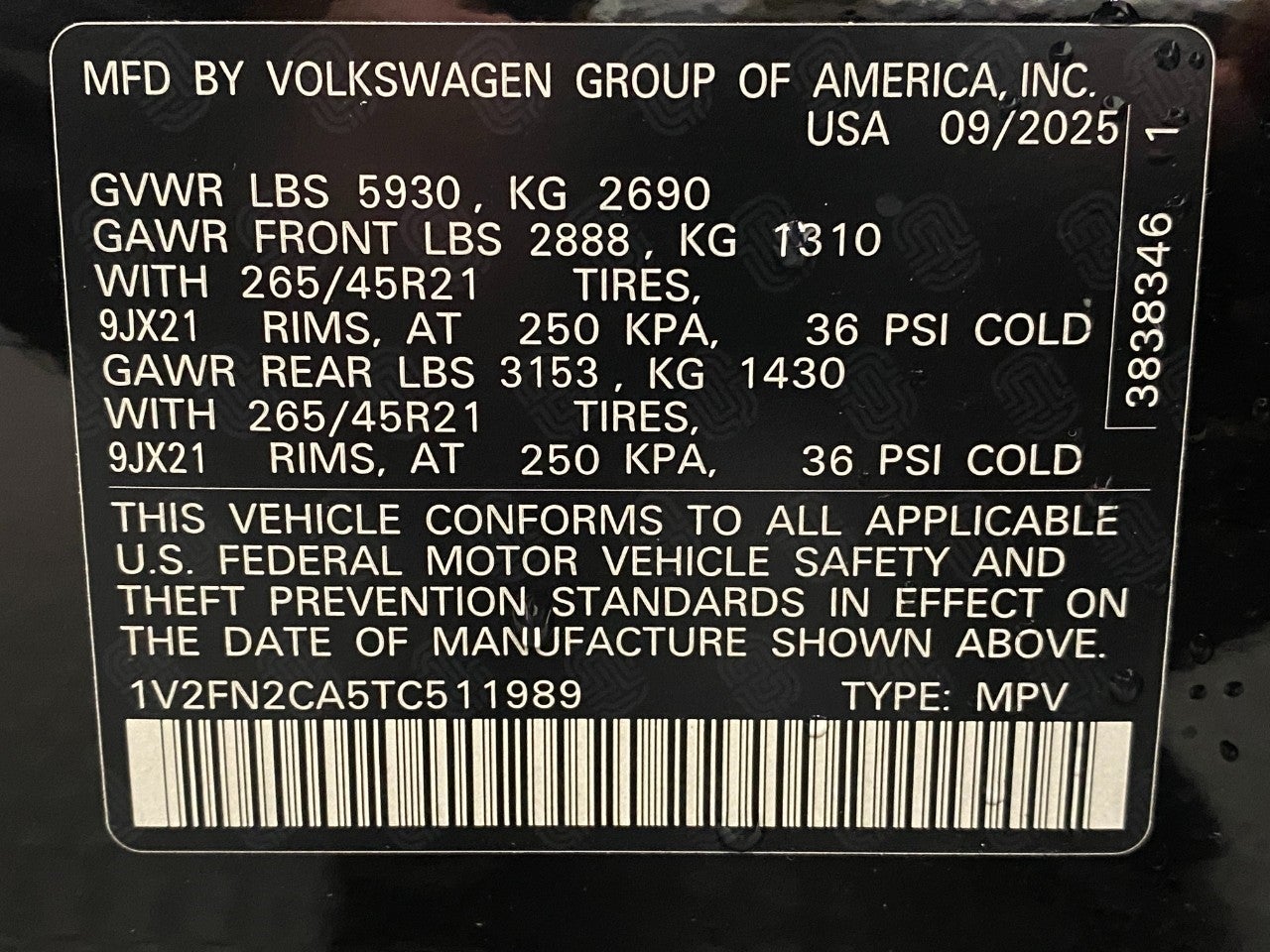 2026 Volkswagen Atlas 2.0T SEL Premium R-Line 4MOTION