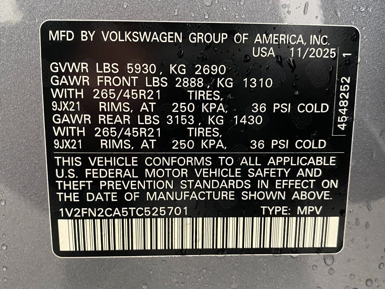 2026 Volkswagen Atlas SEL Premium R-Line - Photo 74