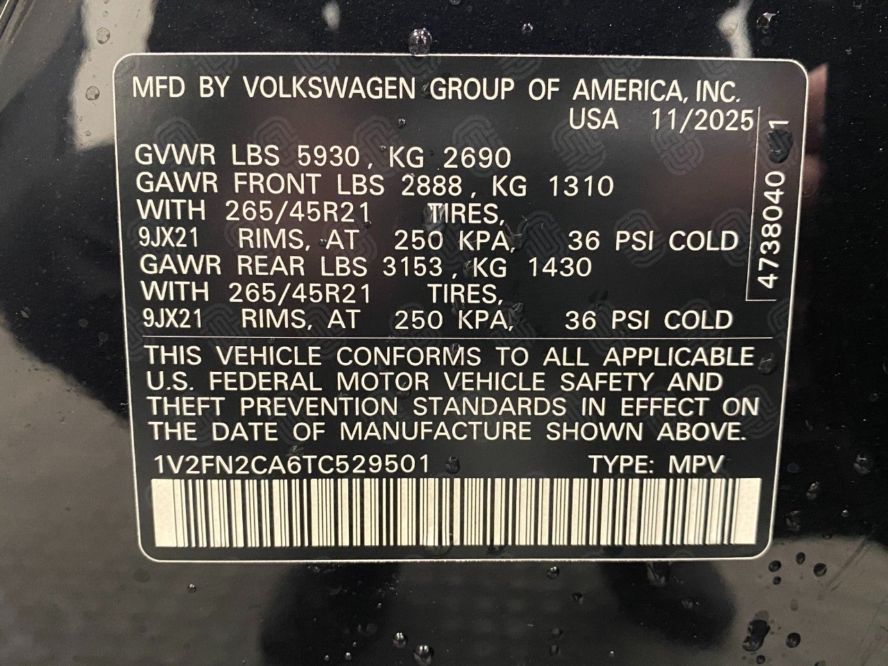 2026 Volkswagen Atlas 2.0T SEL Premium R-Line 4MOTION