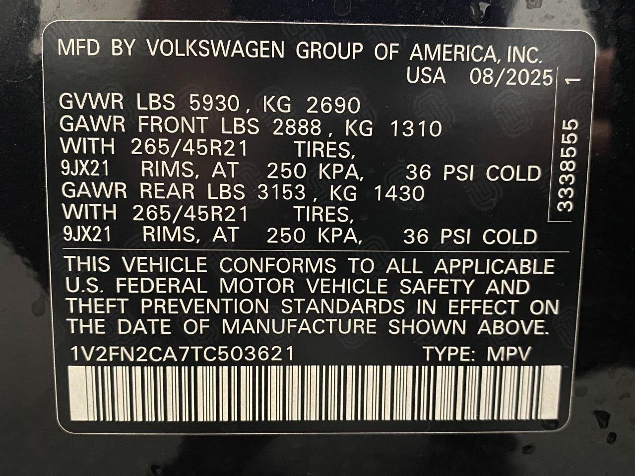 2026 Volkswagen Atlas SEL Premium R-Line - Photo 74