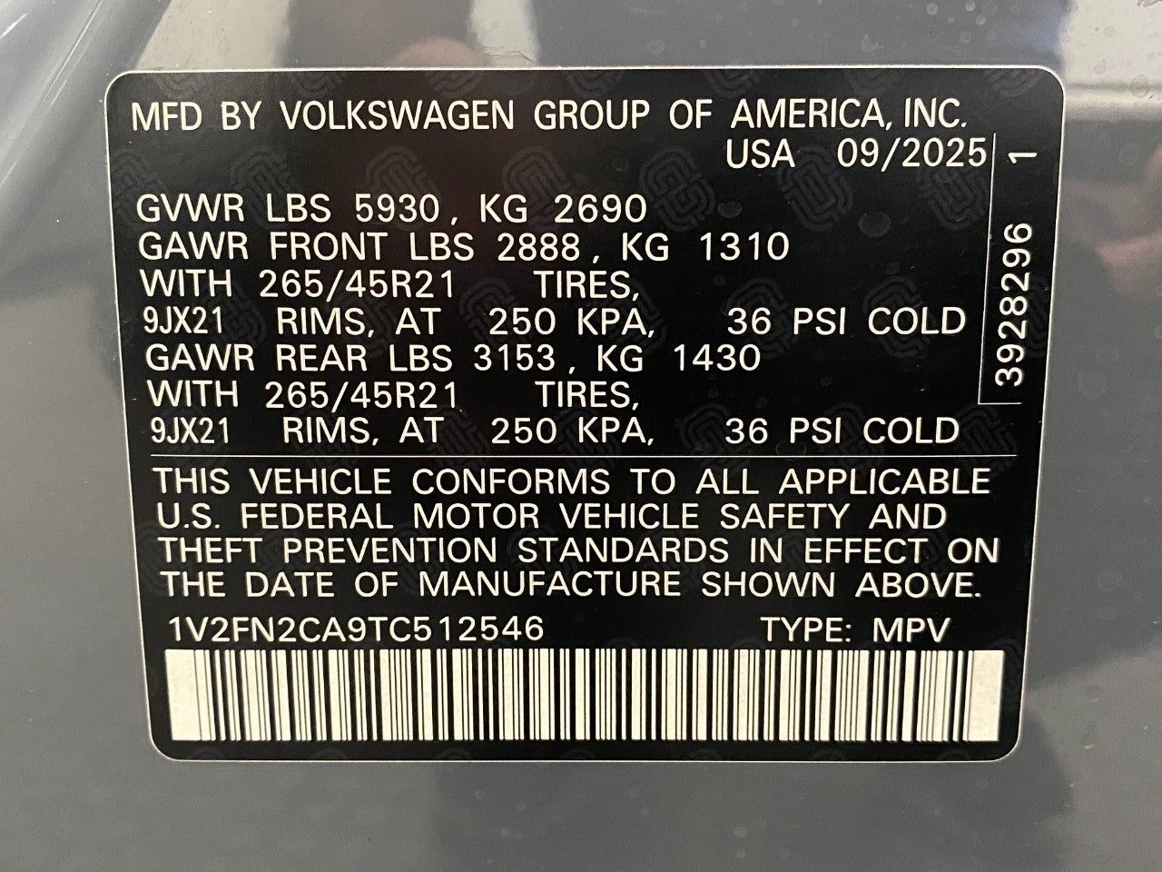 2026 Volkswagen Atlas 2.0T SEL Premium R-Line 4MOTION