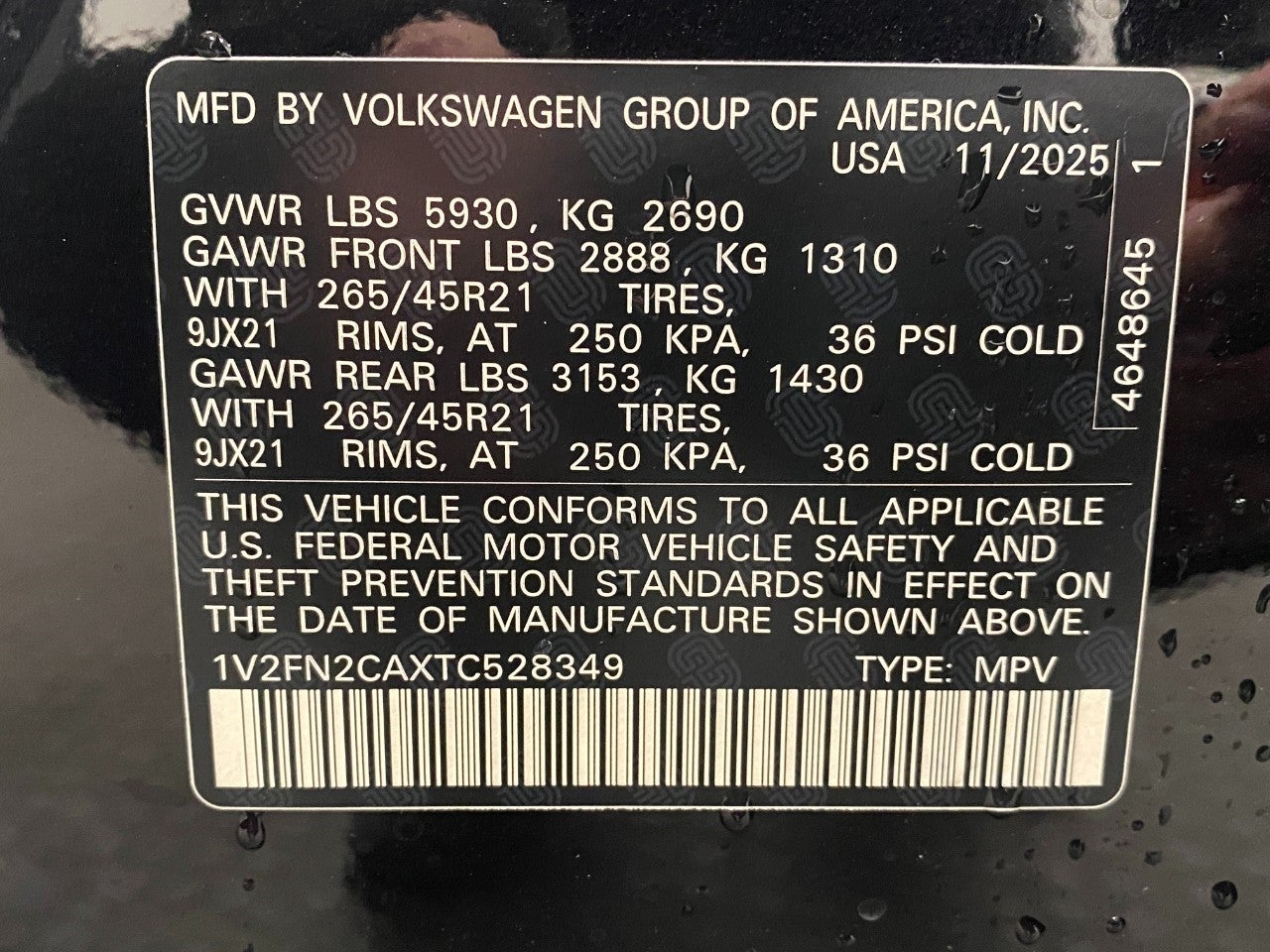 2026 Volkswagen Atlas 2.0T SEL Premium R-Line 4MOTION
