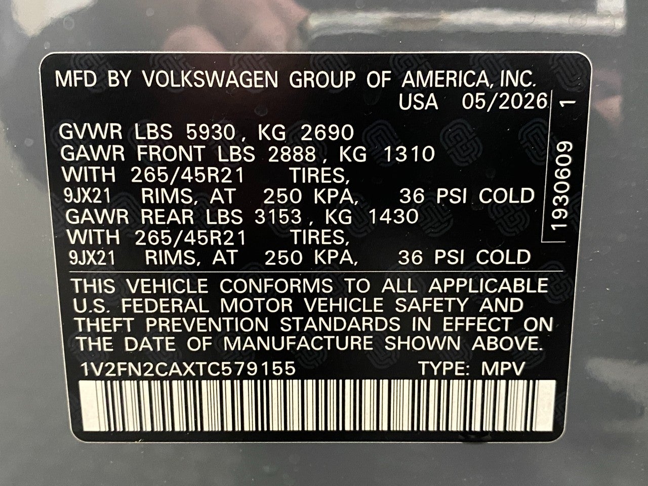 2026 Volkswagen Atlas 2.0T SEL Premium R-Line 4MOTION