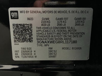 2024 Chevrolet Equinox AWD 4dr RS