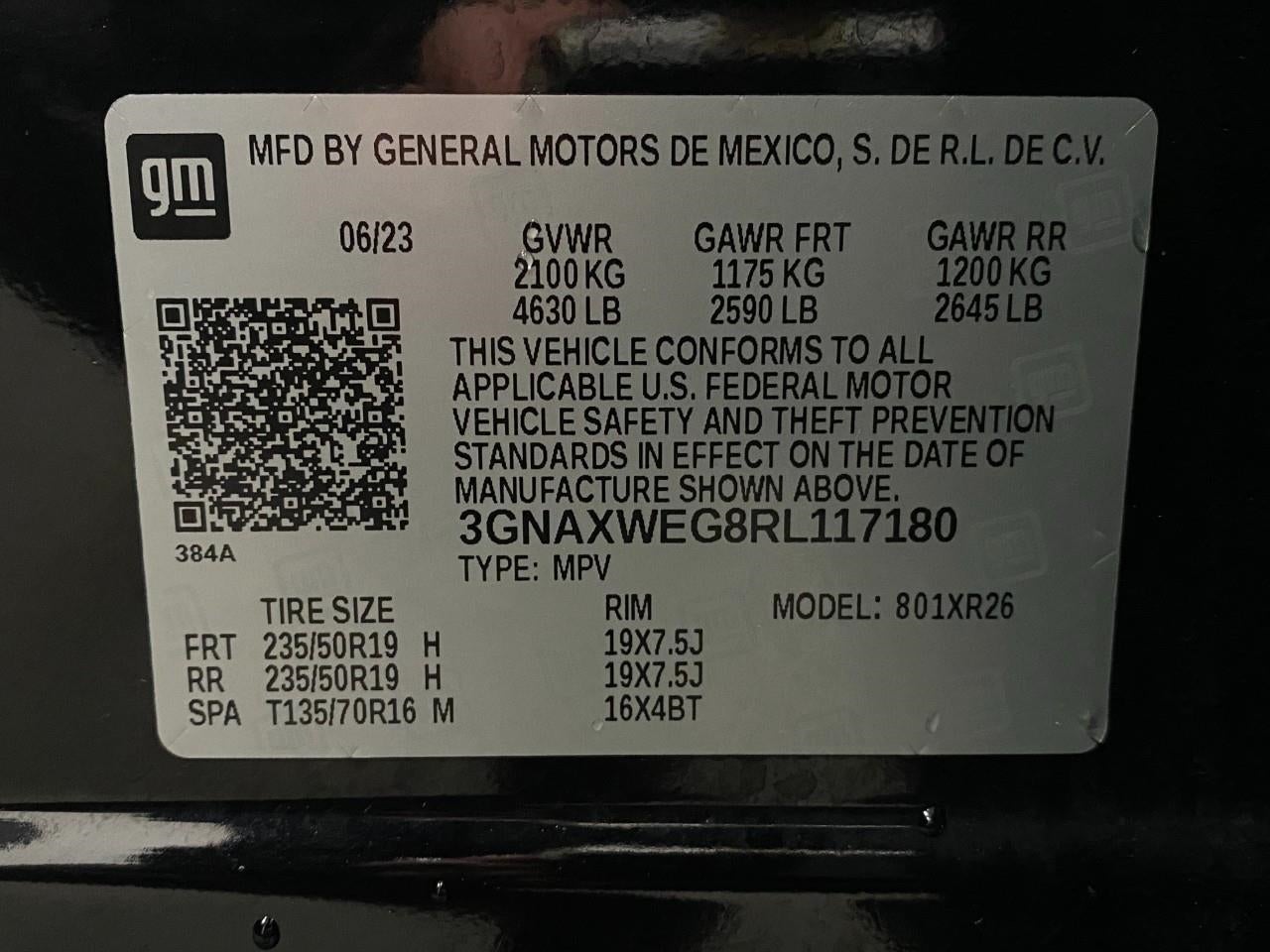 2024 Chevrolet Equinox AWD 4dr RS