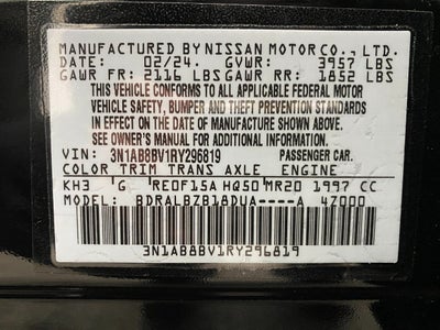 2024 Nissan Sentra S CVT