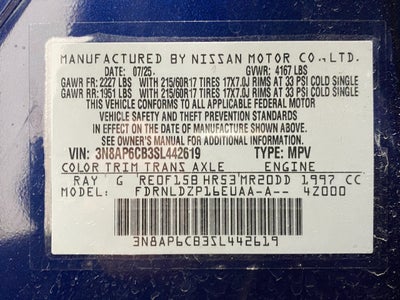 2025 Nissan Kicks SV AWD