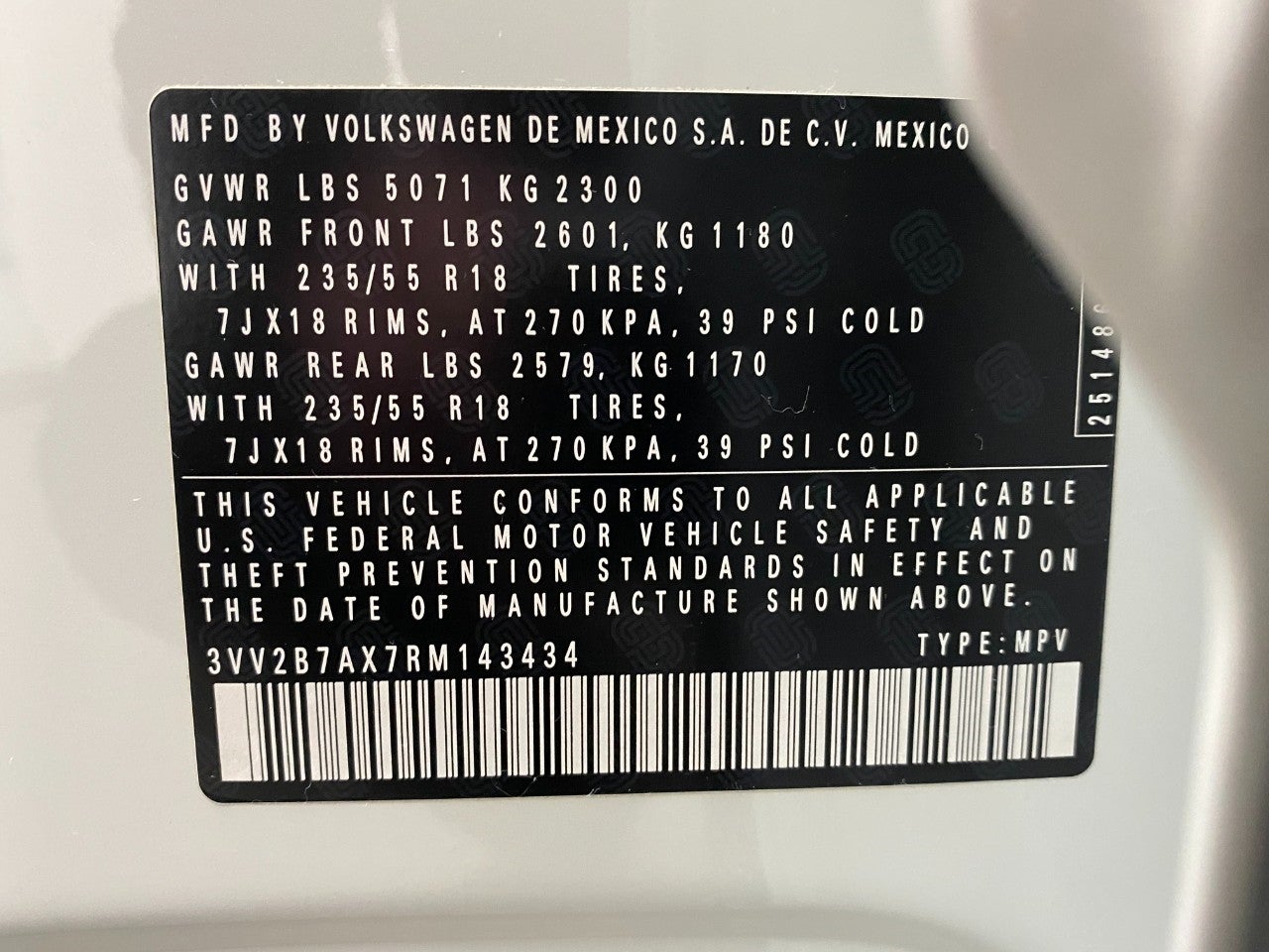 2024 Volkswagen Tiguan 2.0T SE 4MOTION