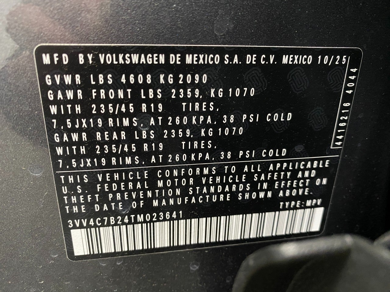 2026 Volkswagen Taos SEL 4MOTION
