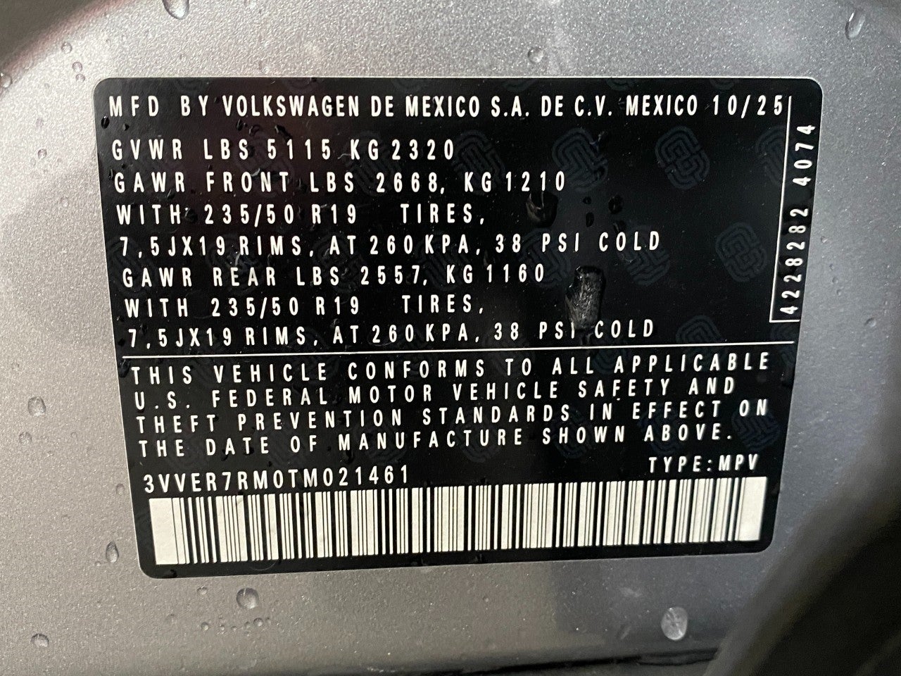 2026 Volkswagen Tiguan 2.0T SE 4MOTION