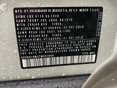 2026 Volkswagen Tiguan 2.0T SE R-Line Black 4MOTION