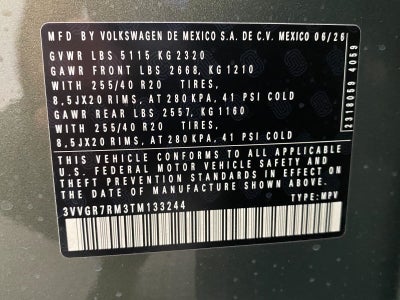 2026 Volkswagen Tiguan SE R-Line Black 4MOTION