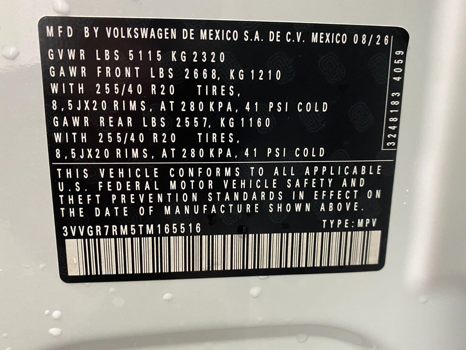 2026 Volkswagen Tiguan SE R-Line Black 4MOTION