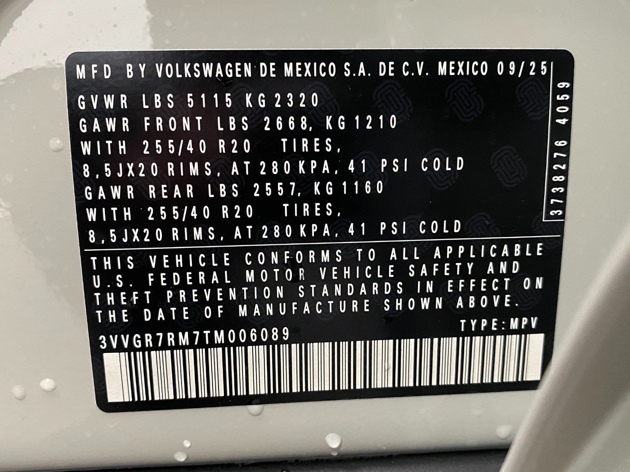 2026 Volkswagen Tiguan 2.0T SE R-Line Black 4MOTION