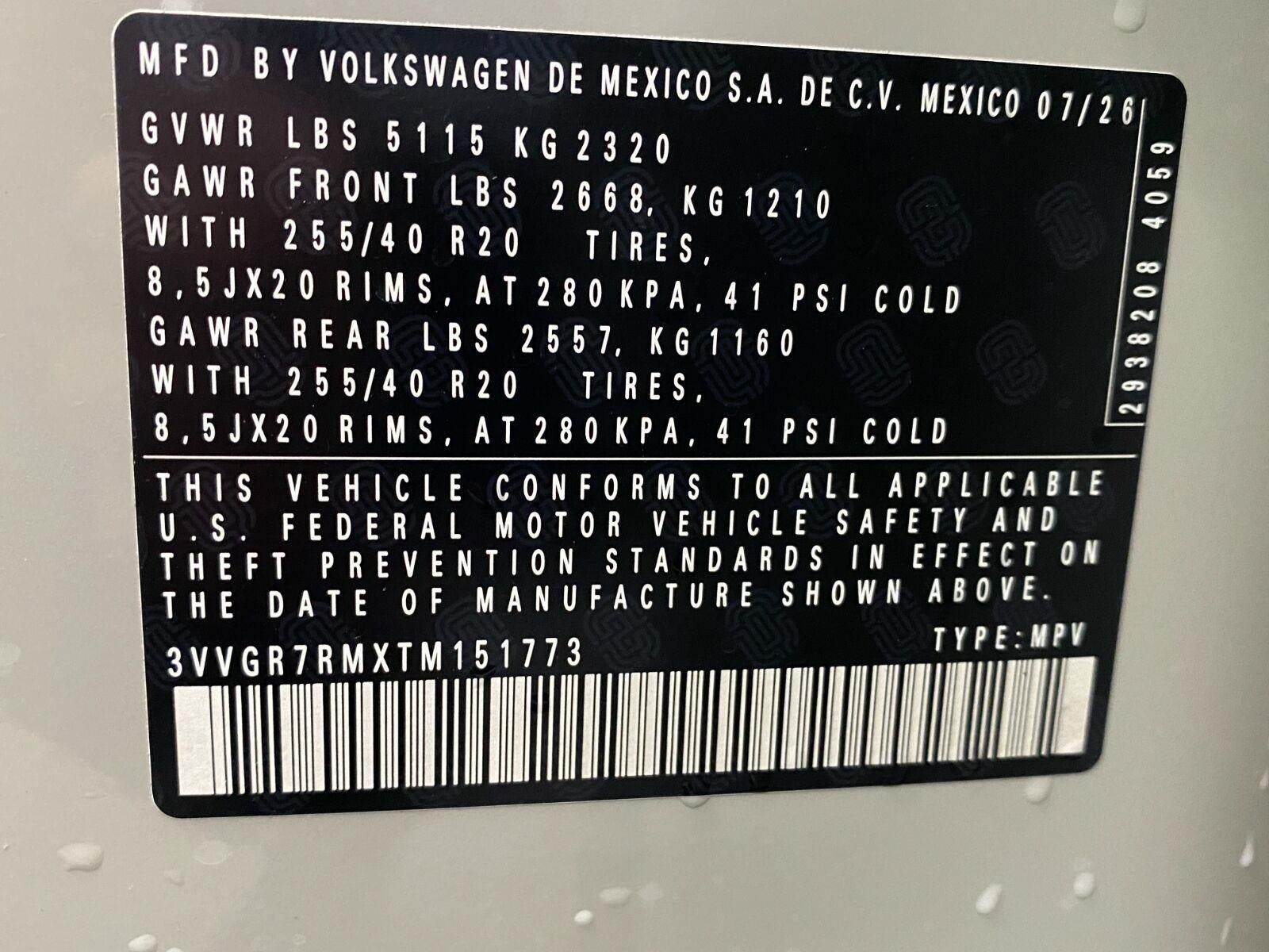 2026 Volkswagen Tiguan SE R-Line Black 4MOTION
