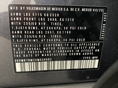 2025 Volkswagen Tiguan 2.0T SE 4MOTION