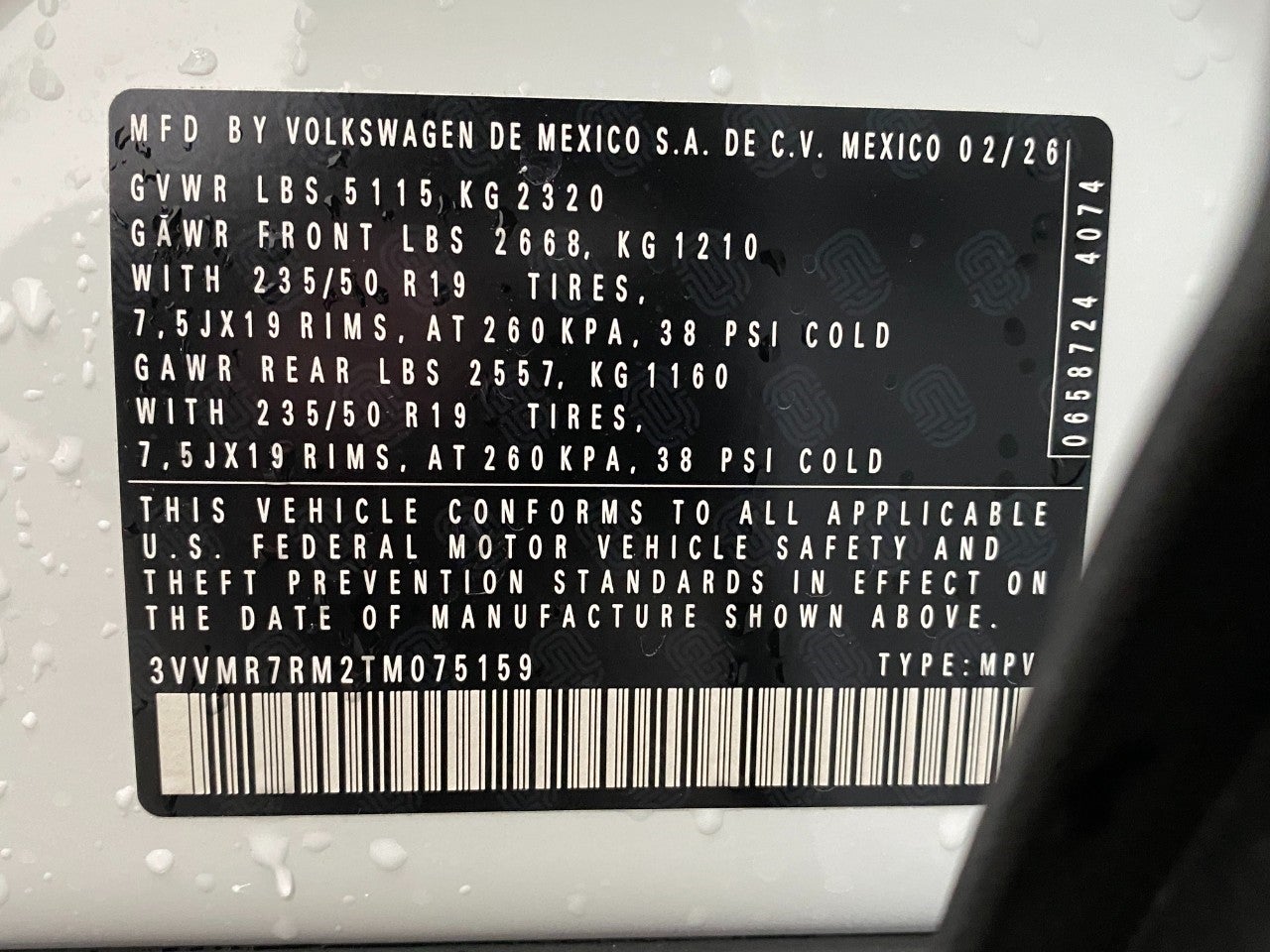 2026 Volkswagen Tiguan SE 4MOTION