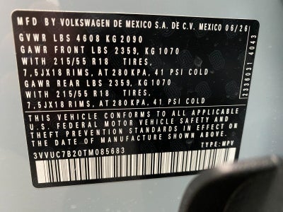 2026 Volkswagen Taos SE 4MOTION