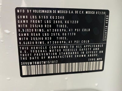 2026 Volkswagen Tiguan SEL R-Line Turbo 4MOTION