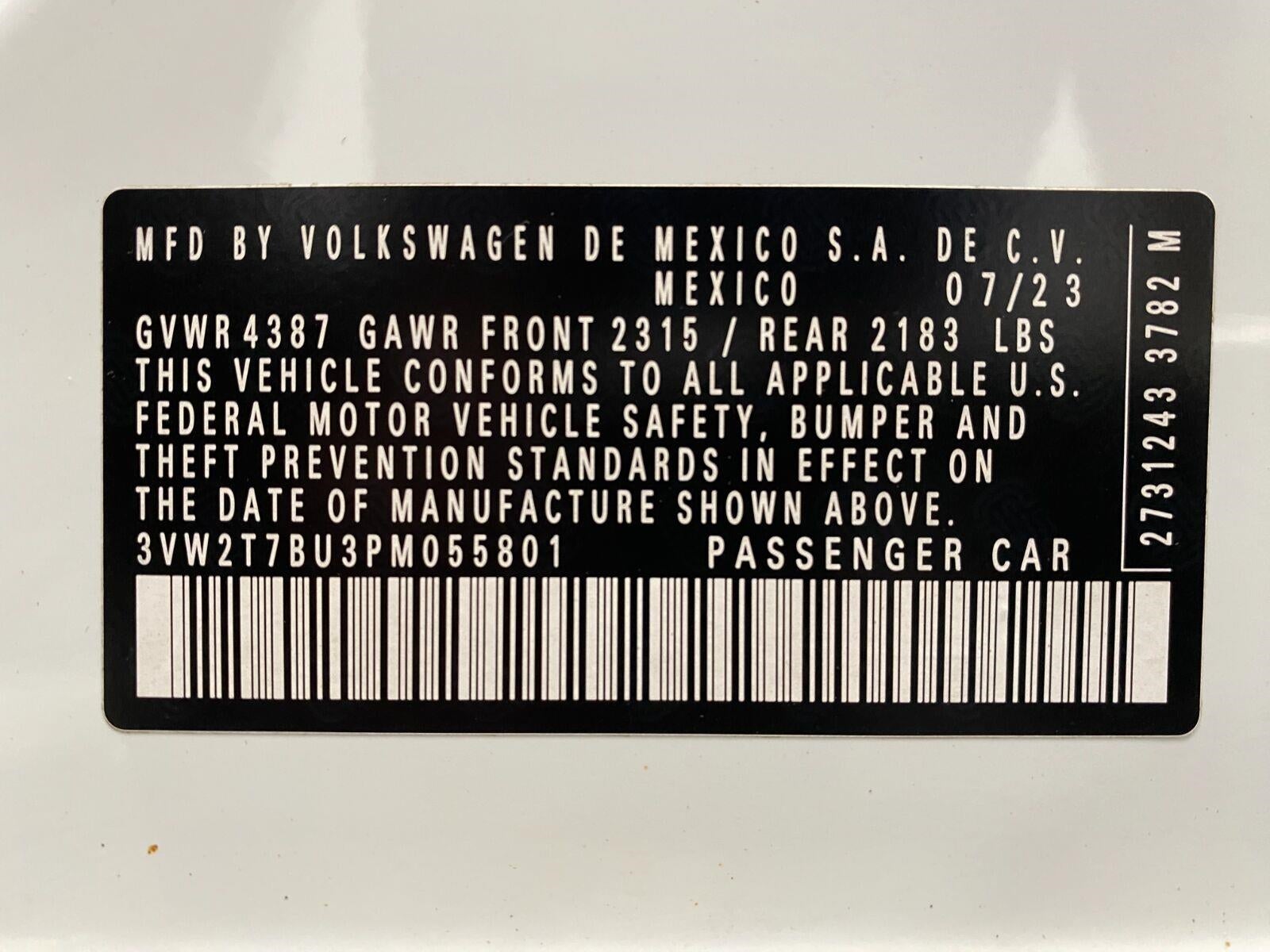2023 Volkswagen Jetta GLI Autobahn DSG