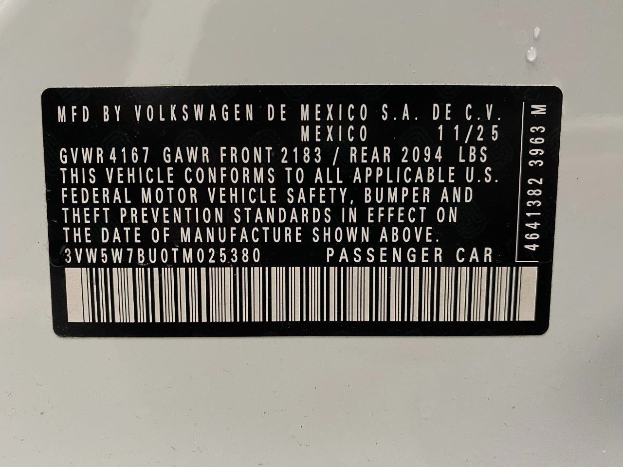 2026 Volkswagen Jetta S Auto