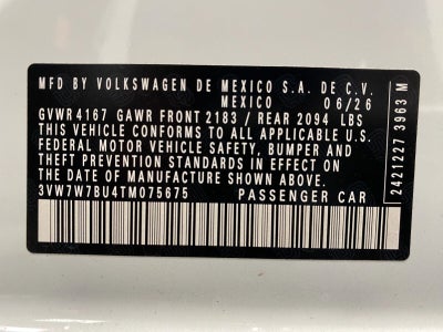 2026 Volkswagen Jetta SE Auto