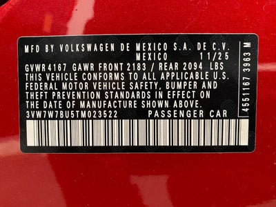 2026 Volkswagen Jetta SE Auto