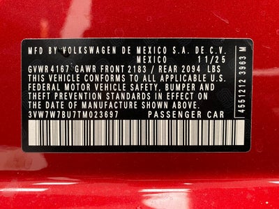 2026 Volkswagen Jetta SE Auto