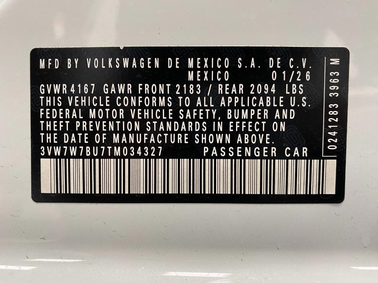 2026 Volkswagen Jetta SE Auto