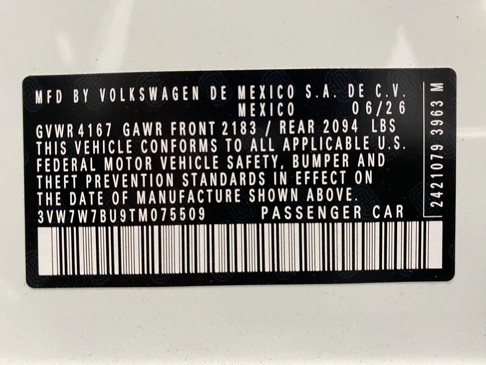 2026 Volkswagen Jetta SE Auto