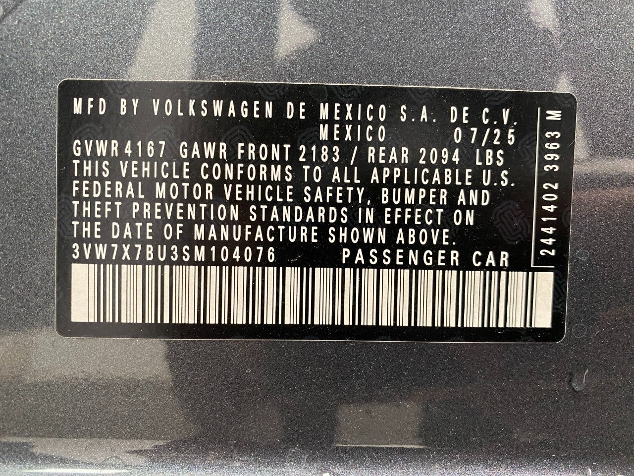 2025 Volkswagen Jetta SE Auto