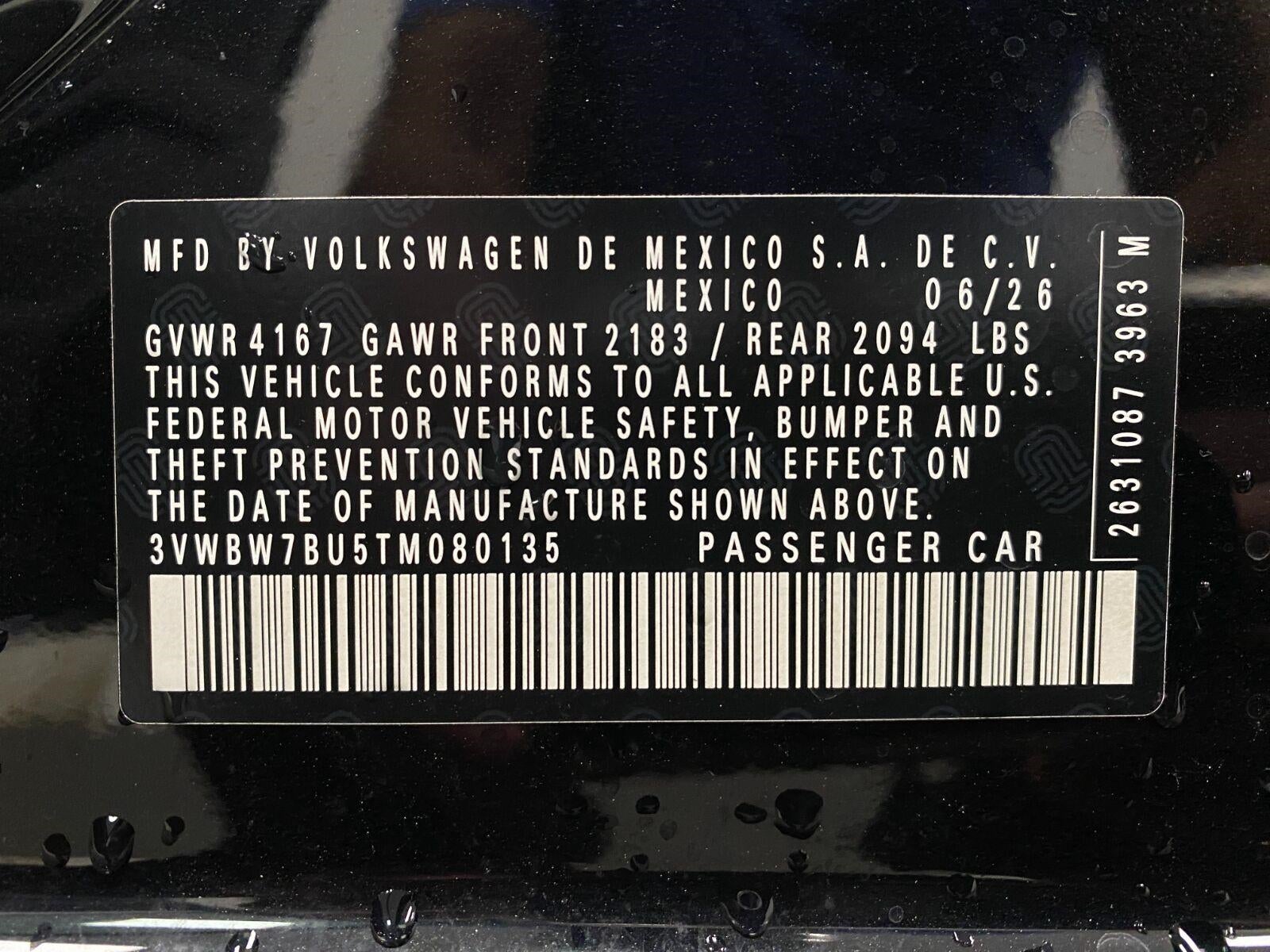 2026 Volkswagen Jetta Sport Auto