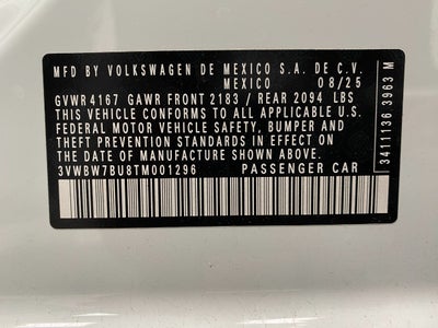 2026 Volkswagen Jetta Sport Auto