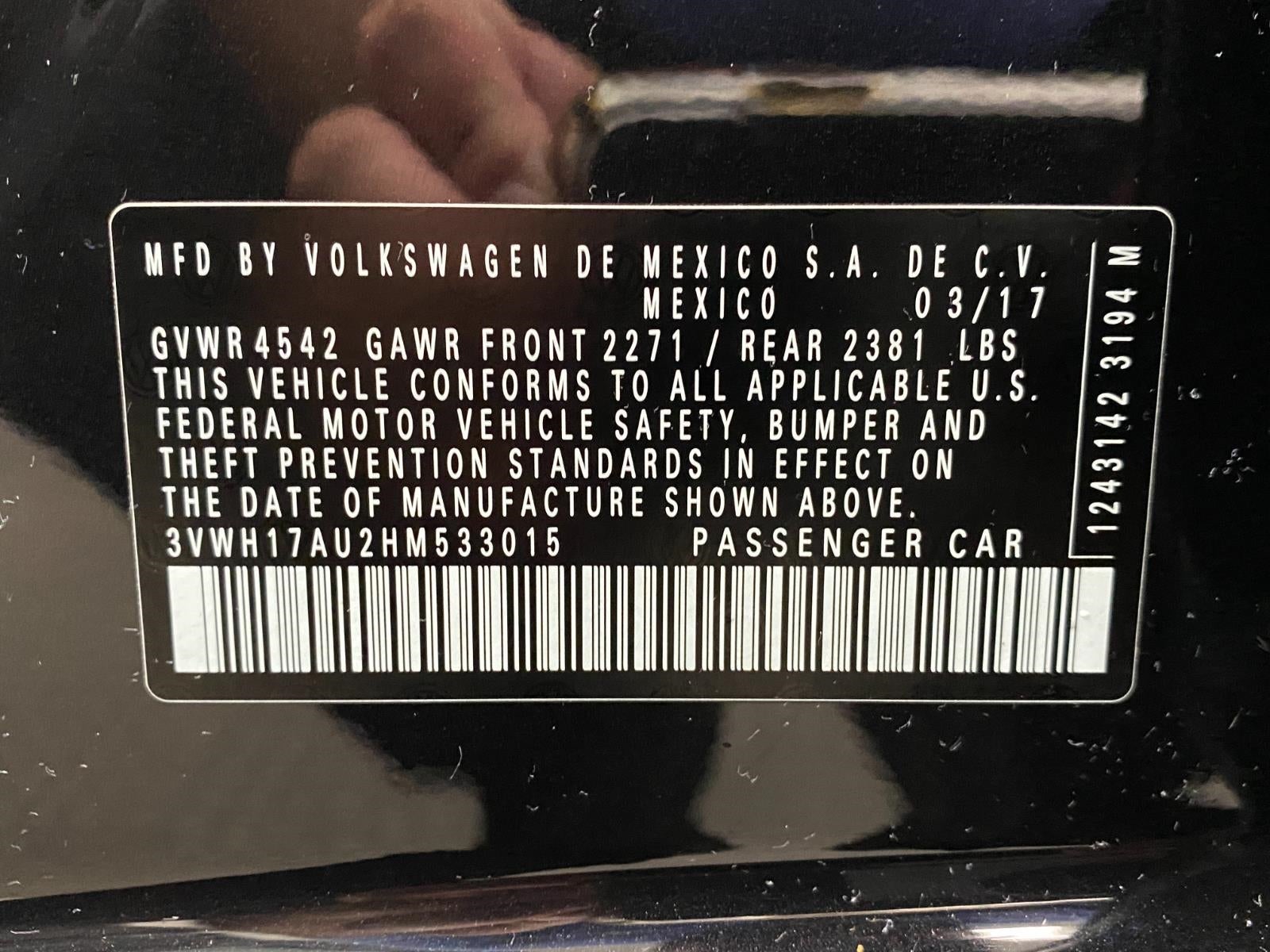 2017 Volkswagen Golf Alltrack 1.8T S DSG
