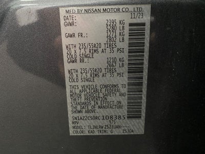 2024 Nissan Murano AWD SL