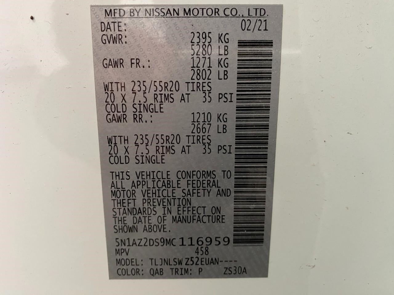 2021 Nissan Murano AWD Platinum
