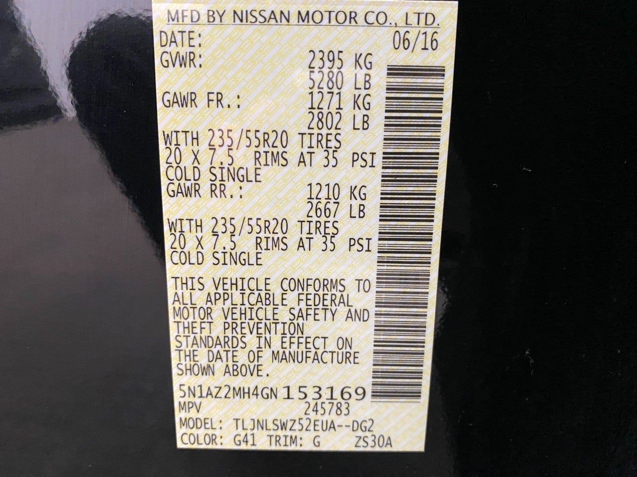 2016 Nissan Murano AWD 4dr Platinum