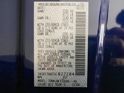 2025 Nissan Rogue AWD SV