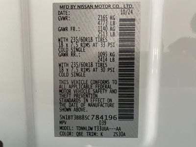 2025 Nissan Rogue SPORT UTILITY