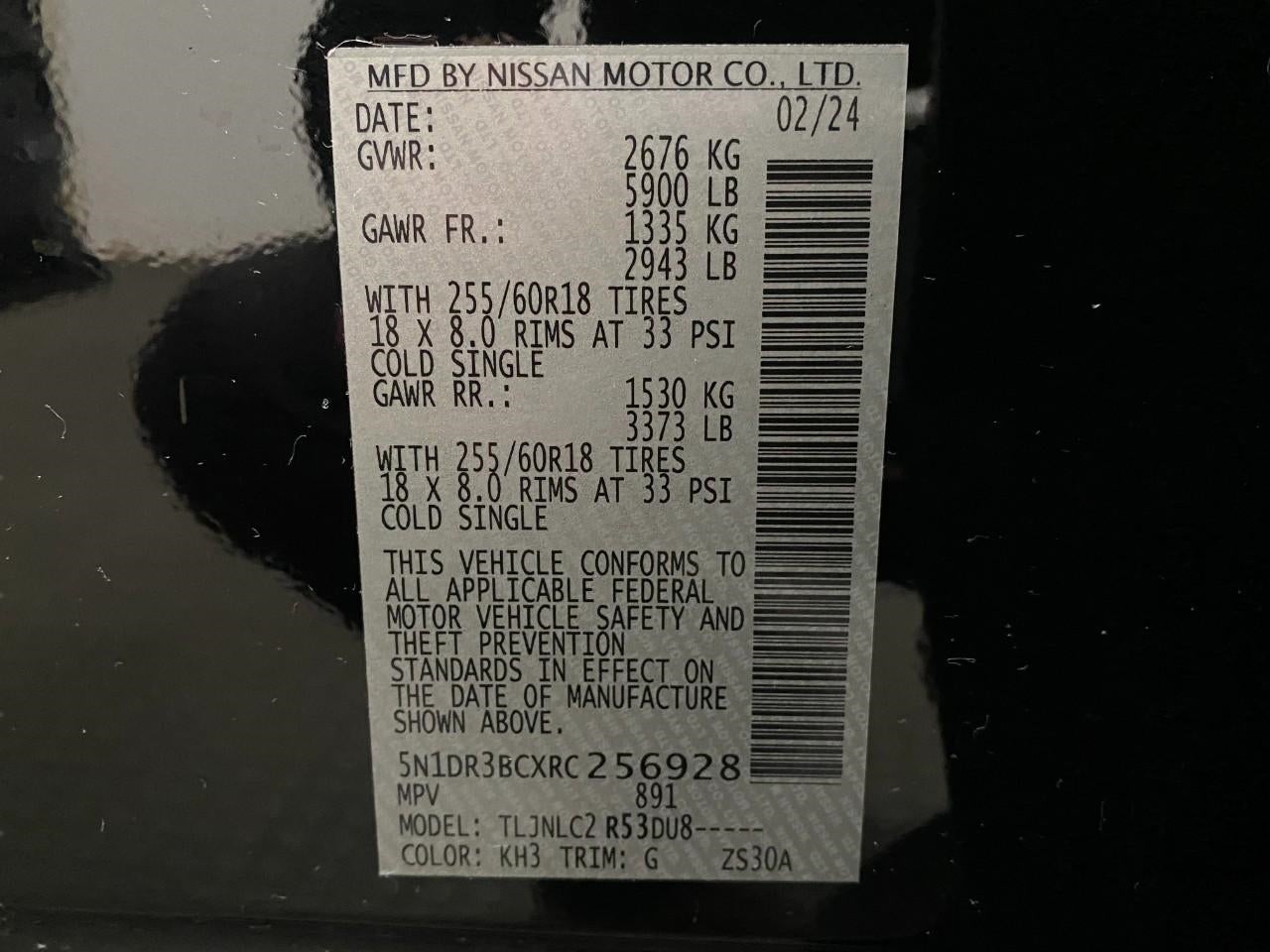 2024 Nissan Pathfinder SV 4WD