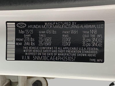 2023 Hyundai TUCSON SEL AWD
