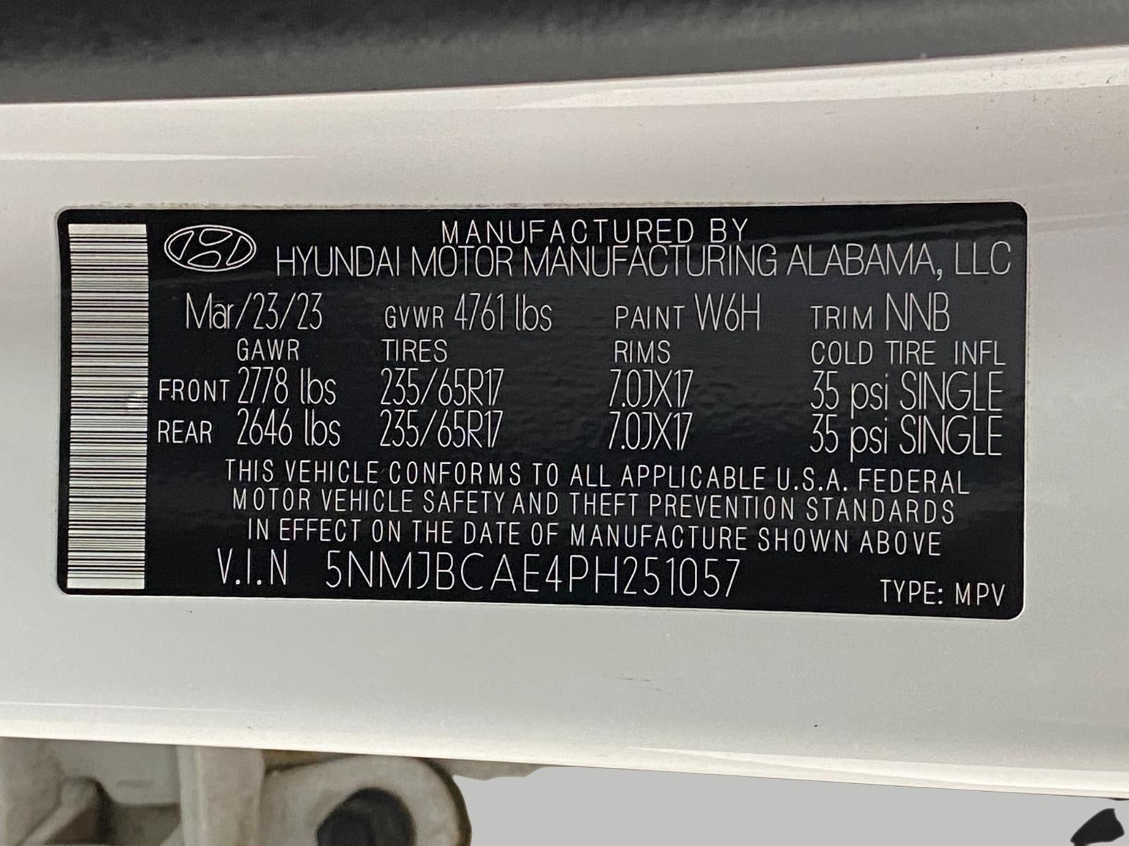 2023 Hyundai TUCSON SEL AWD