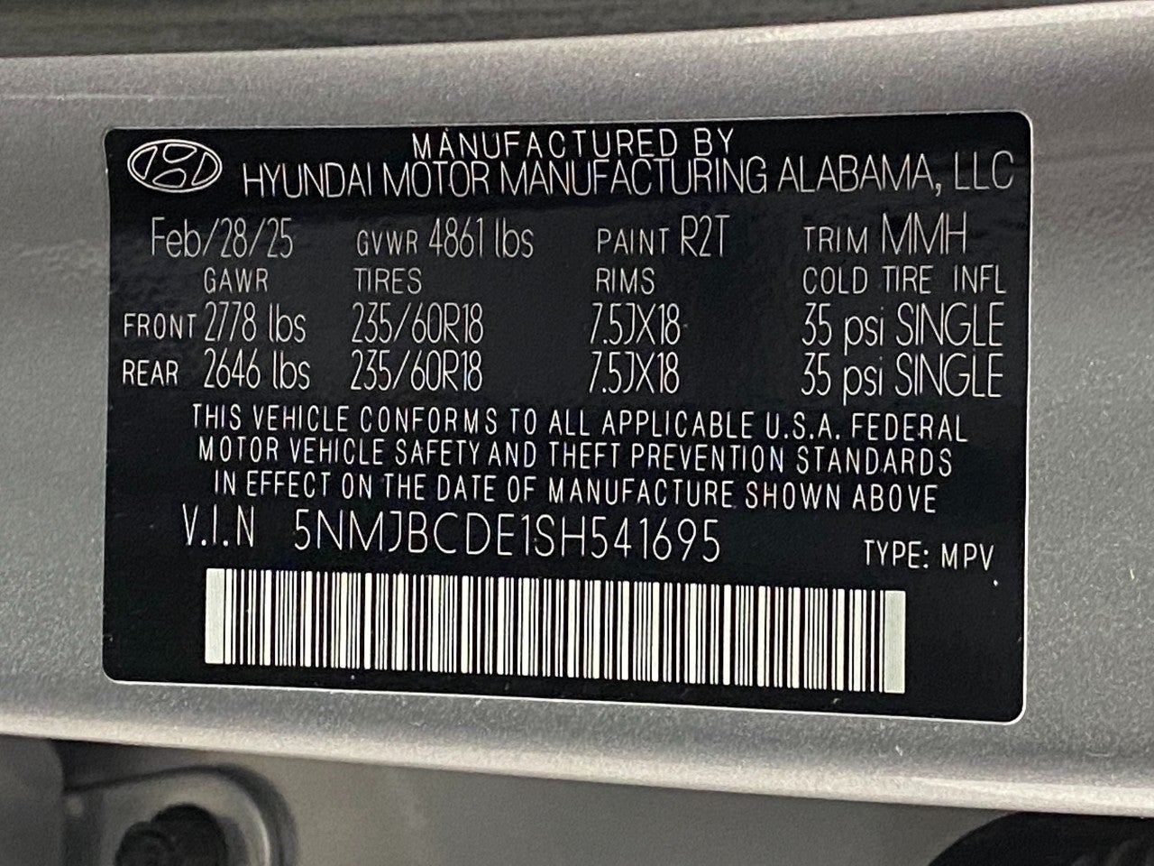 2025 Hyundai TUCSON SEL AWD