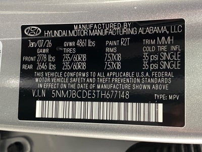 2026 Hyundai TUCSON SEL AWD