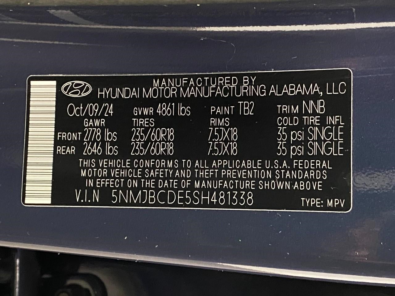 2025 Hyundai TUCSON SEL AWD